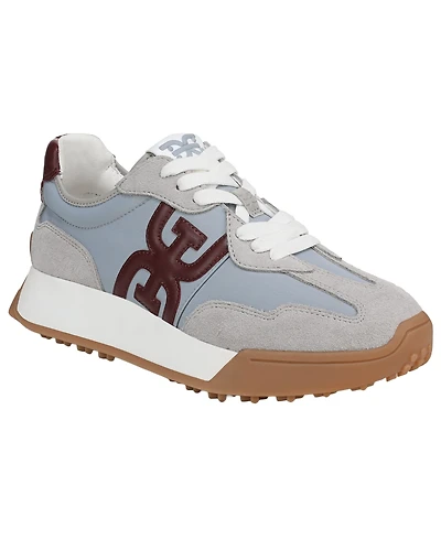 Sam Edelman Women's Langley Emblem Lace-Up Trainer Sneakers