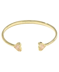 Kendra Scott Framed Ari Dichroic Glass Heart Cuff Bracelet