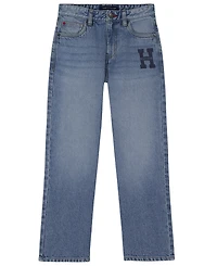 Tommy Hilfiger Boys' 8-20 Straight-Leg Logo Jeans