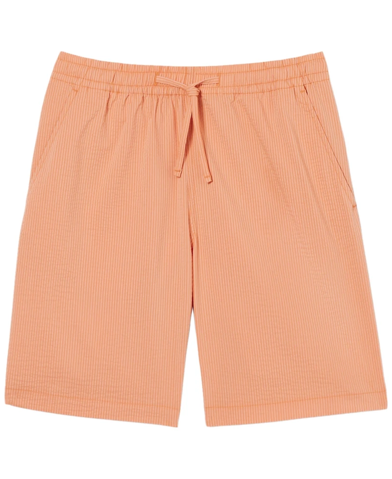 Lacoste Men's Seersucker Relaxed-Fit Shorts