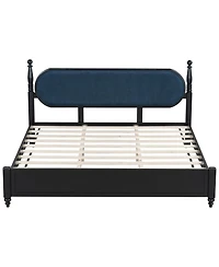 Streamdale Furniture Solid Wood Platform Bed Frame