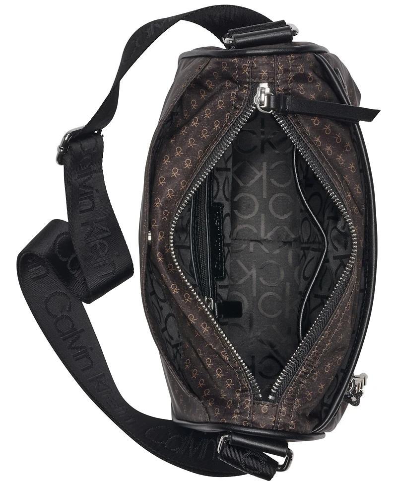 Calvin Klein Caius Zipper Small Crossbody Handbag