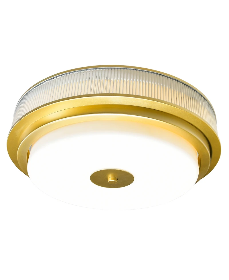 Cwi Lighting Valdivia 4-Light 18" Metal Flush Mount Ceiling Light