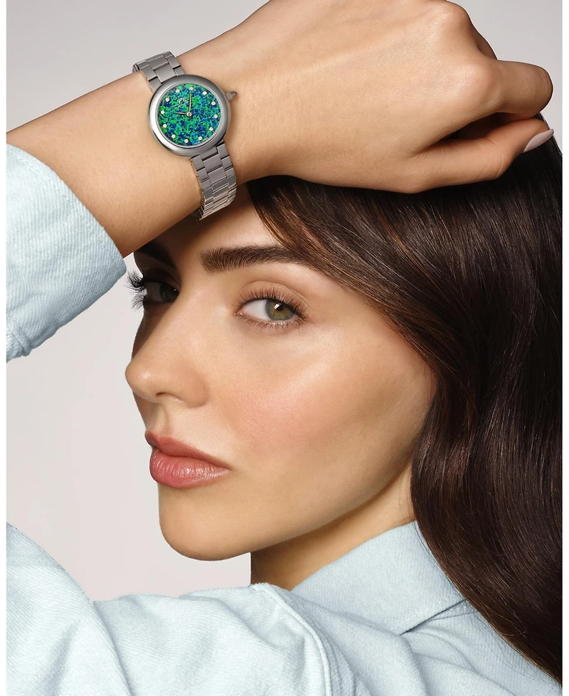 Porsamo Bleu Women's Opal Stainless Steel Bracelet Watch 1331AOPS