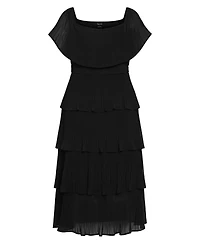 City Chic Plus Night Garden Maxi Dress