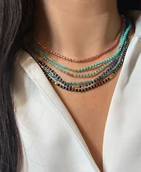 Lumira Mini Beaded Gemstone Necklace