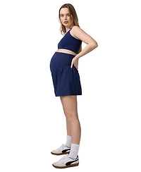 Ingrid + Isabel Maternity Athletic Woven Short