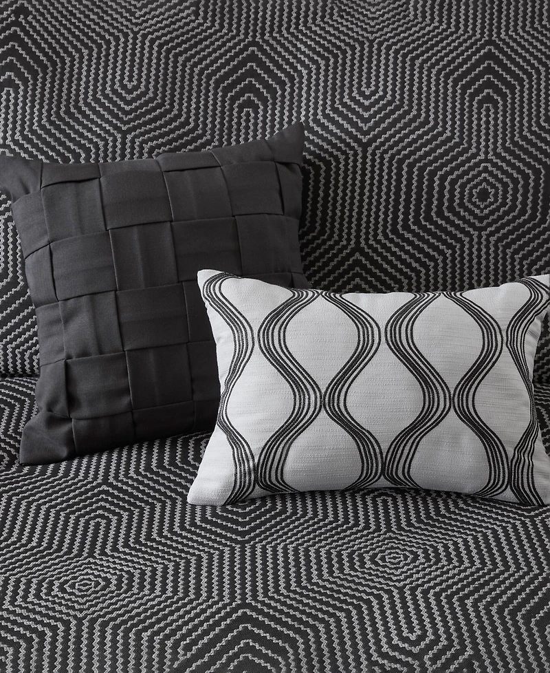 Madison Park Signature Shades of Grey 9-Pc.Comforter Set, King