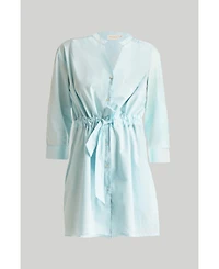 Reistor Women's Short Tie Waist Dress