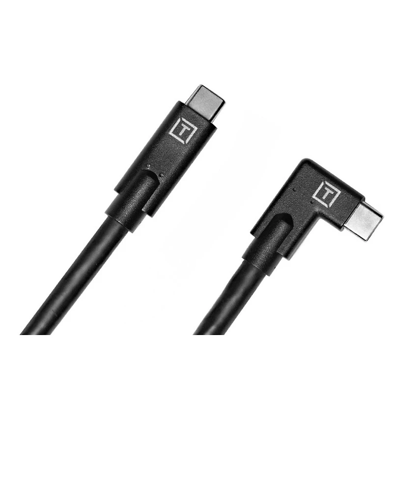 Tether Tools TetherPro 15' Usb-c to Usb-c Right Angle Cable