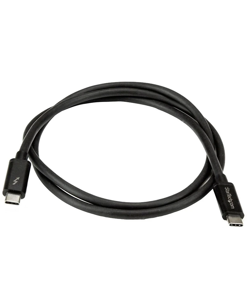 StarTech.com 3.3' Thunderbolt 3 Usb-c Cable, 20Gbps Data Throughput