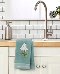 Skl Home Farm Hydrangea Curved 2-Piece Hand Towel Set
