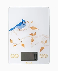 Escali Arti Blue Jay Glass 9" Digital Food Scale