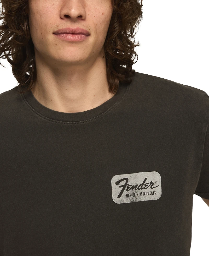 Lucky Brand Men's Fender Moto Graphic T-Shirt