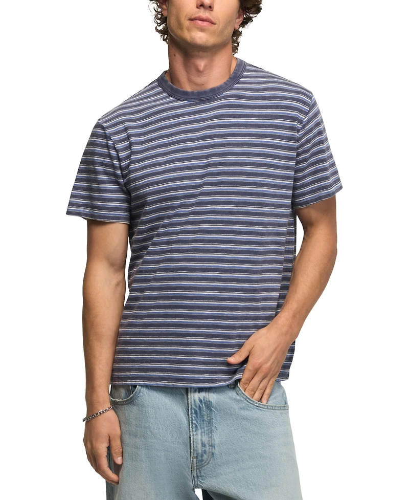 Lucky Brand Men's Weekend Jersey Relaxed Crewneck T-Shirt