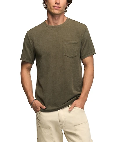 Lucky Brand Men's Rib Knit Crewneck T-Shirt