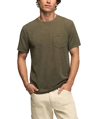 Lucky Brand Men's Rib Knit Crewneck T-Shirt