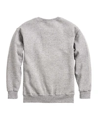 Disney Boys' 8-20 Mickey Peace Sign Crewneck Fleece Sweatshirt