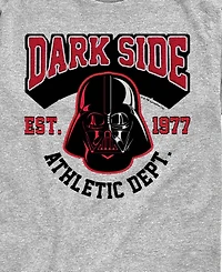 Star Wars Boys' 8-20 Darth Vader Darkside Athletic Department Short-Sleeve Graphic T-Shirt