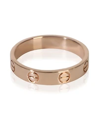 Pre-Owned Cartier Rose Gold Small Model Love Ring