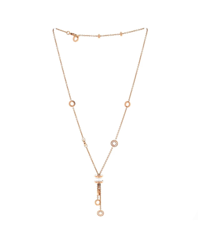 Pre-Owned Bvlgari B.Zero1 3 Charm Necklace
