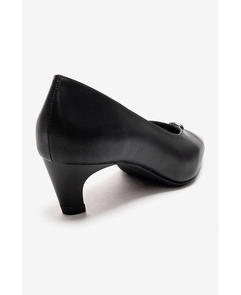 Prologue Shoes Versay Pointed Toe Kitten Heel Pump