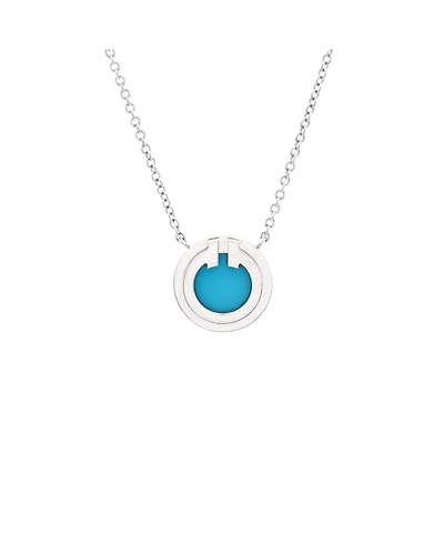 Pre-Owned Tiffany & Co. T Circle Pendant Necklace