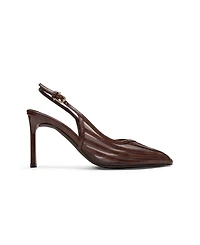 Prologue Shoes Women's Eleana Slingback Mesh Stiletto Pump