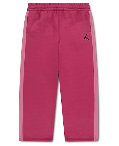 Jordan Girls' 7-16 Air Open Hem Drawcord Pant