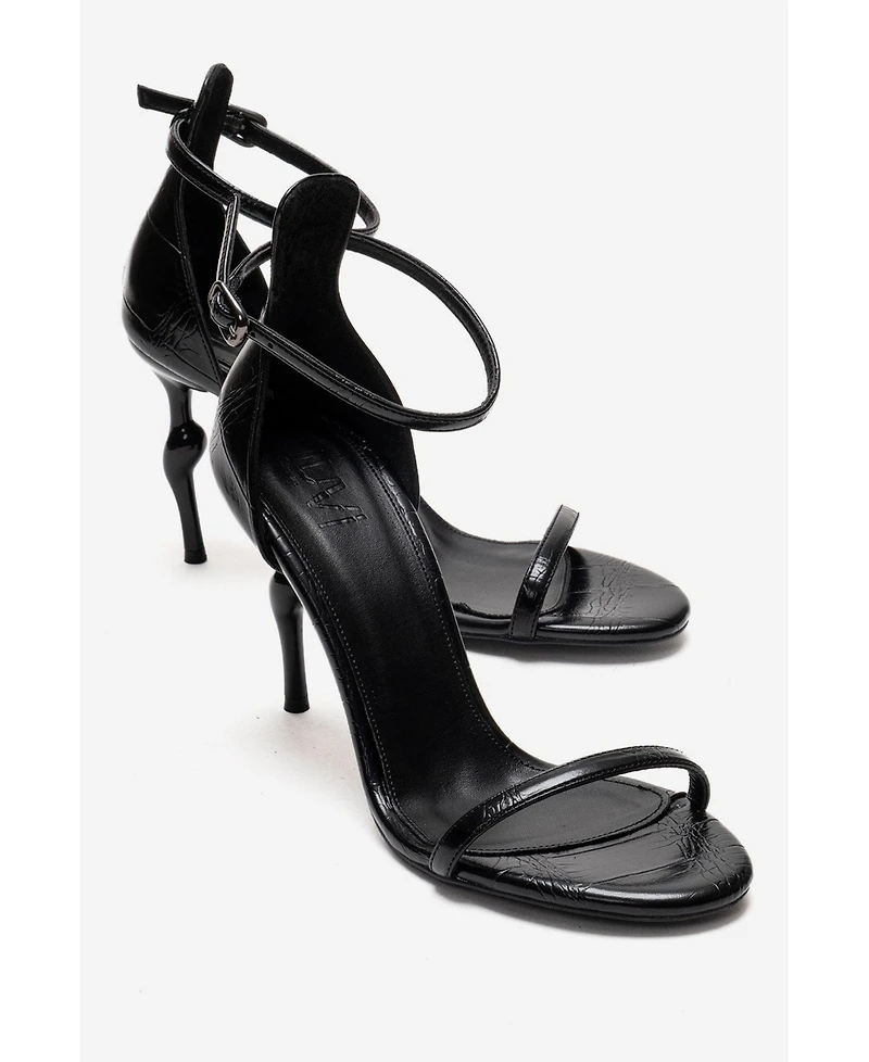 Prologue Shoes Women's Yelena Ankle Strap Stiletto Pump