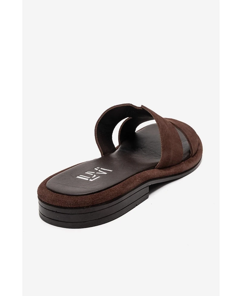 Forever & Always Women's Shoes Brio Leather Slide