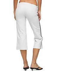 Edikted Women's Milene Contrast Terry Capri Pants
