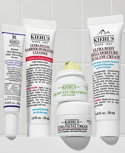 Free Kiehl's 5-Pc. Gift with any $75 Kiehl's Purchase