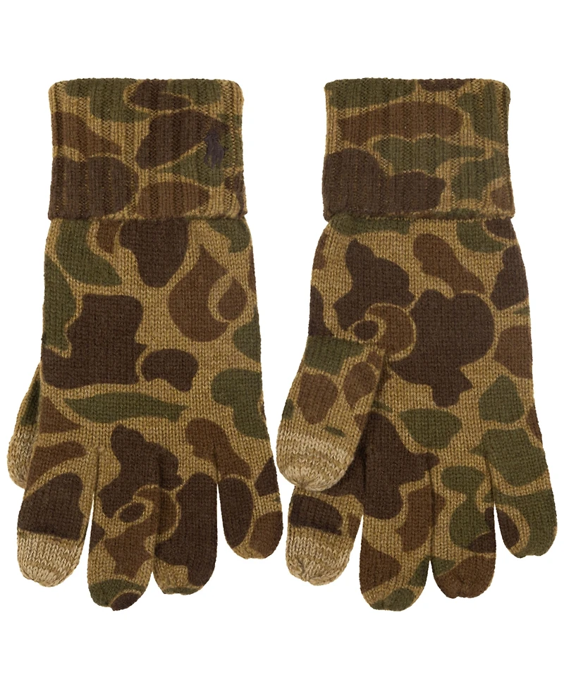 Polo Ralph Lauren Men's Camo Touch Gloves