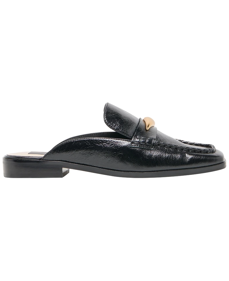 Dolce Vita Women's Bowey Buckle Flat Slip-On Loafers