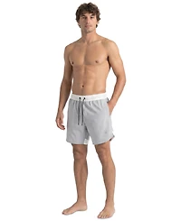 Spyder Men's Color-Block Scallop 7.5" Volley Swimsuit