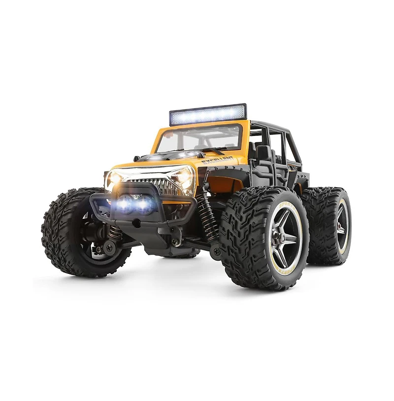 Bruce and Shark 1/22 Scale Rc Crawler - 2WD Brushed Motor with 13.7mph Top Speed and 2.4GHz