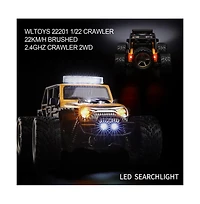 Bruce and Shark 1/22 Scale Rc Crawler - 2WD Brushed Motor with 13.7mph Top Speed and 2.4GHz