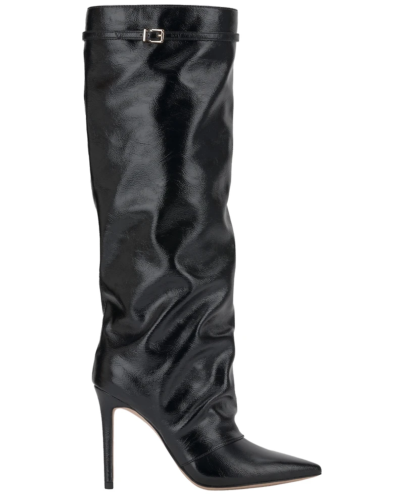 Jessica Simpson Women's Paeril Tall Wide-Calf Slouch Stiletto Boots