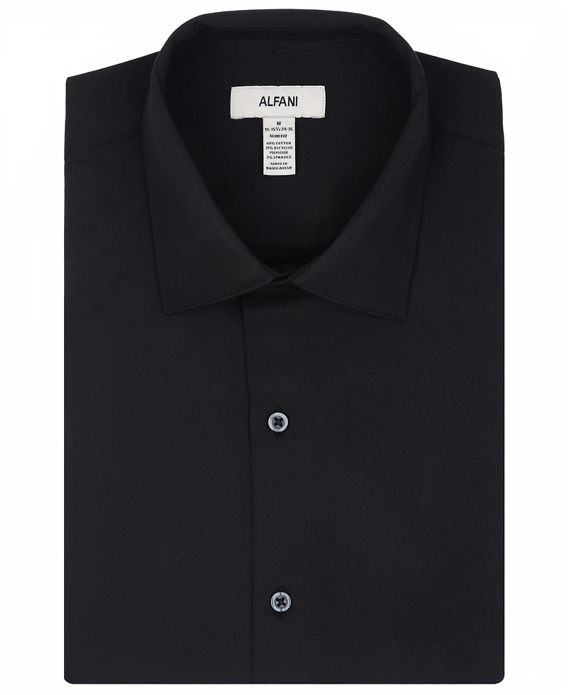 Alfani Men's Long-Sleeve Solid Dress Shirt, Macy's Exclusive