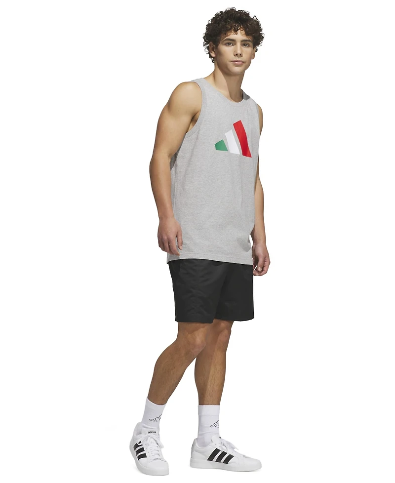 adidas Men's Big Logo Regular-Fit Tank Top