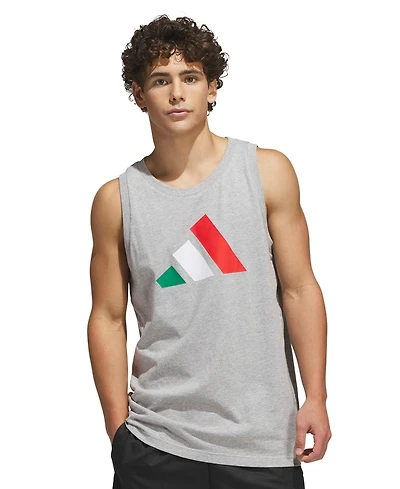 adidas Men's Big Logo Regular-Fit Tank Top