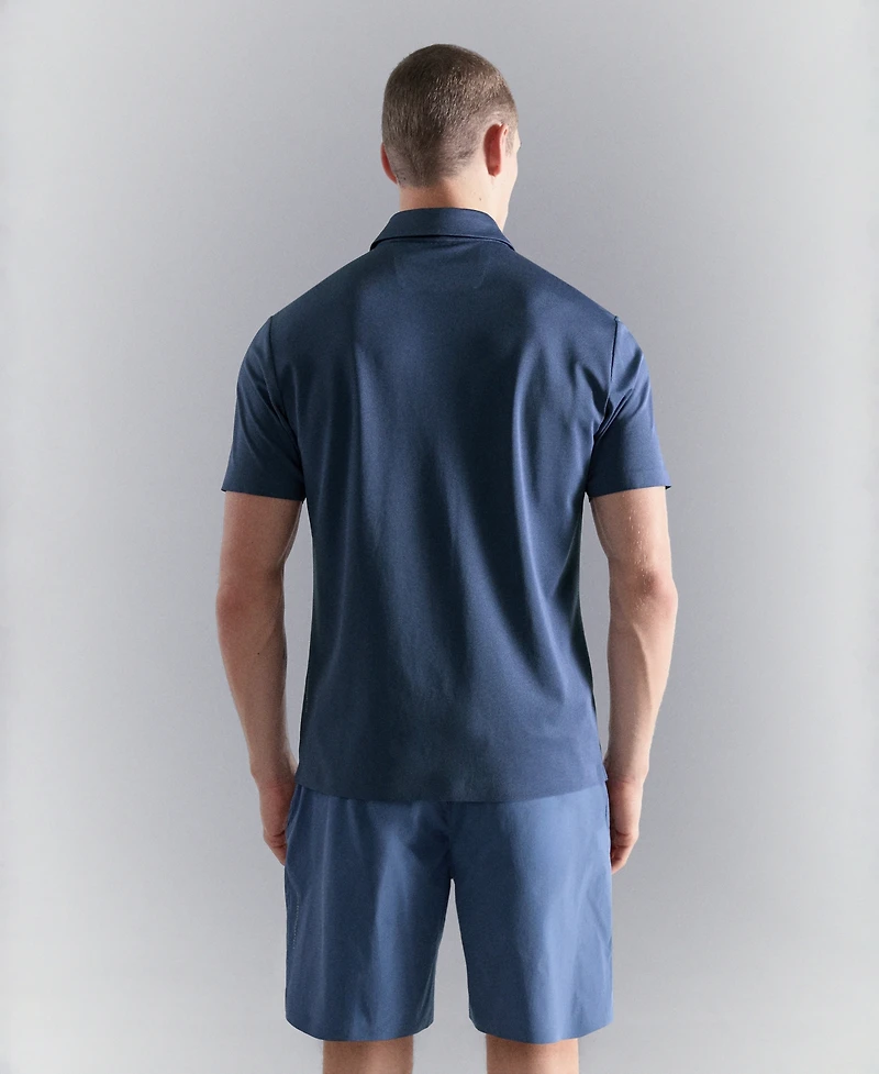 Mango Men's Coolmax Slim-Fit Polo Shirt