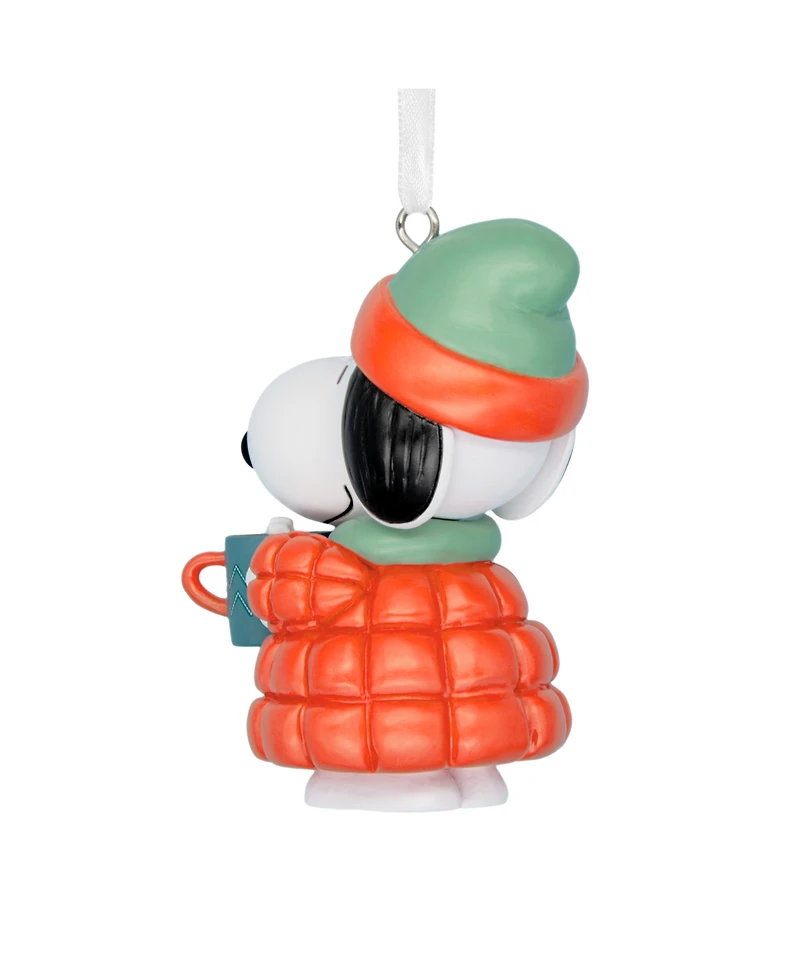 Hallmark Christmas Ornament Peanuts Snoopy With Hot Cocoa