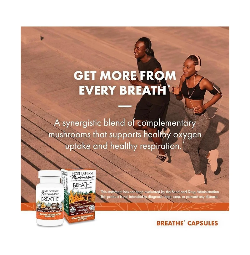 Host Defense Breathe Capsules