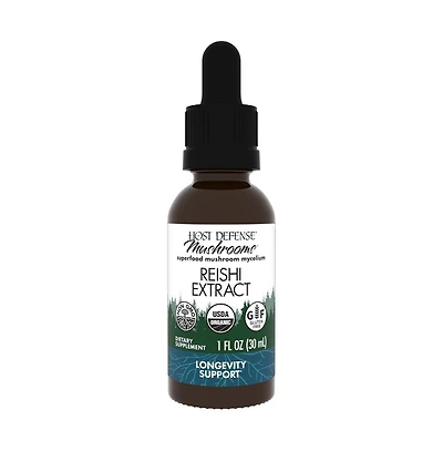 Host Defense Reishi Extract - Heart & Immune Health Support Supplement