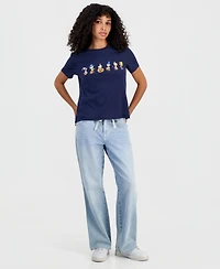 Peanuts Juniors' Costume Crewneck Tee