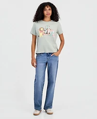 Disney Juniors' Pooh Friends Costume Crewneck Tee