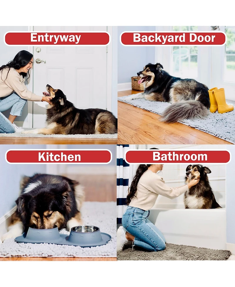 DogBuddy Dog Door Mat, Medium, Shadow, Standard