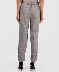 Anne Klein Women's Mid-Rise Straight-Leg Ankle Pants